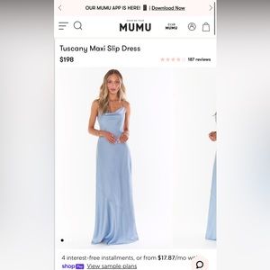 Show Me Your Mumu Bridesmaid Dress NEW WITH TAGS